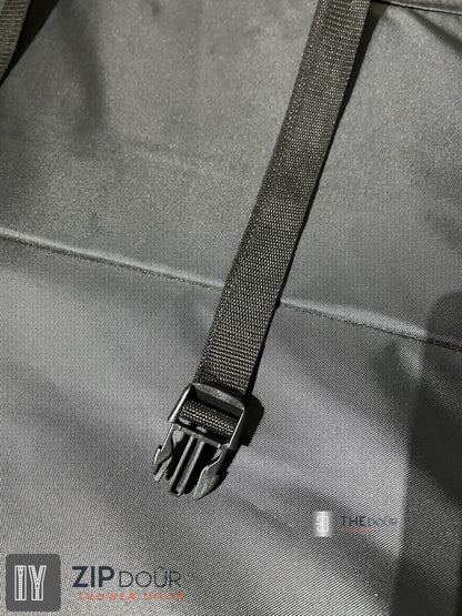 ZIPdoûr Shower Door 4x4 Camper Van / RV - Double Insulated Zip Close in Various Sizes