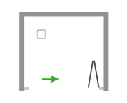 SAFEdour (ZERO Glass) Bi-Folding Safe Shower Door for Homes, Public Spaces, Campervans & Motorhomes
