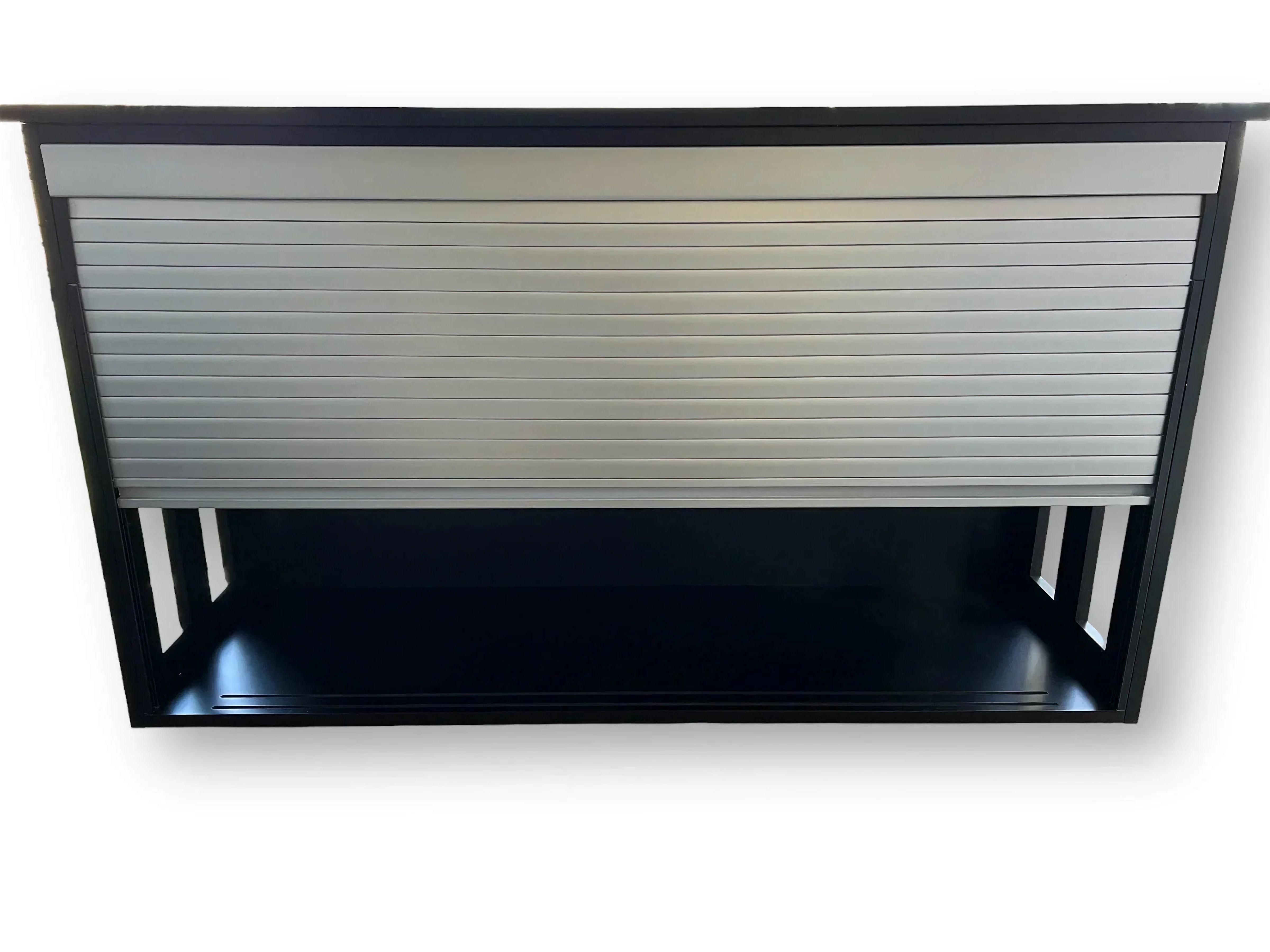 Easy Cut Tambour Vertical or Horizontal Sliding Door Kit & Parts, Up to 1000mm x 1000mm Area.