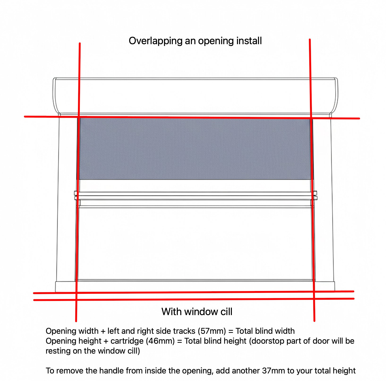 ROLdour Slimline Vertical 400mm up to 1500mm Wide x 400mm up to 1000mm tall, Retractable Roller Blackout or Mosquito Net Blinds Custom Made to Measure