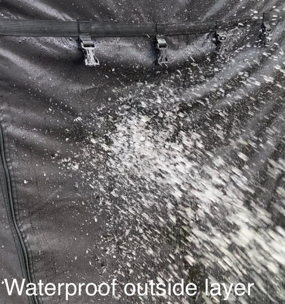 A GRADE / RETURN AS NEW) SWB VANdoûr Universal Campervan 4 in 1 Mosquito + Fly Net + Waterproof / Privacy Layer, to fit either side or rear.