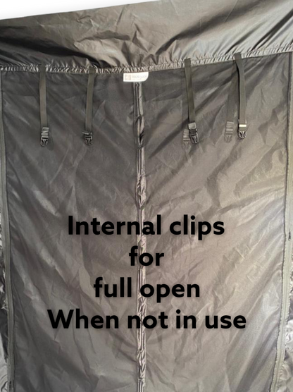 A GRADE / RETURN AS NEW) SWB VANdoûr Universal Campervan 4 in 1 Mosquito + Fly Net + Waterproof / Privacy Layer, to fit either side or rear.