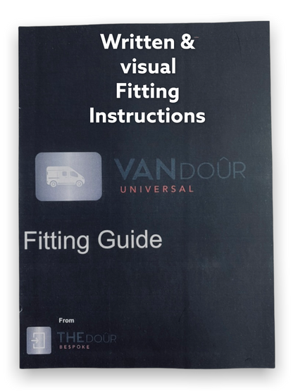 A GRADE / RETURN AS NEW VANdoûr Universal Campervan 4 in 1 Mosquito / Fly Net + Privacy Layer Med/Large