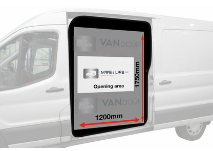 A GRADE / RETURN AS NEW VANdoûr Universal Campervan 4 in 1 Mosquito / Fly Net + Privacy Layer Med/Large
