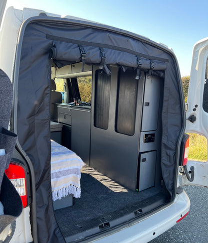 A GRADE / RETURN AS NEW VANdoûr Universal Campervan 4 in 1 Mosquito / Fly Net + Privacy Layer Med/Large