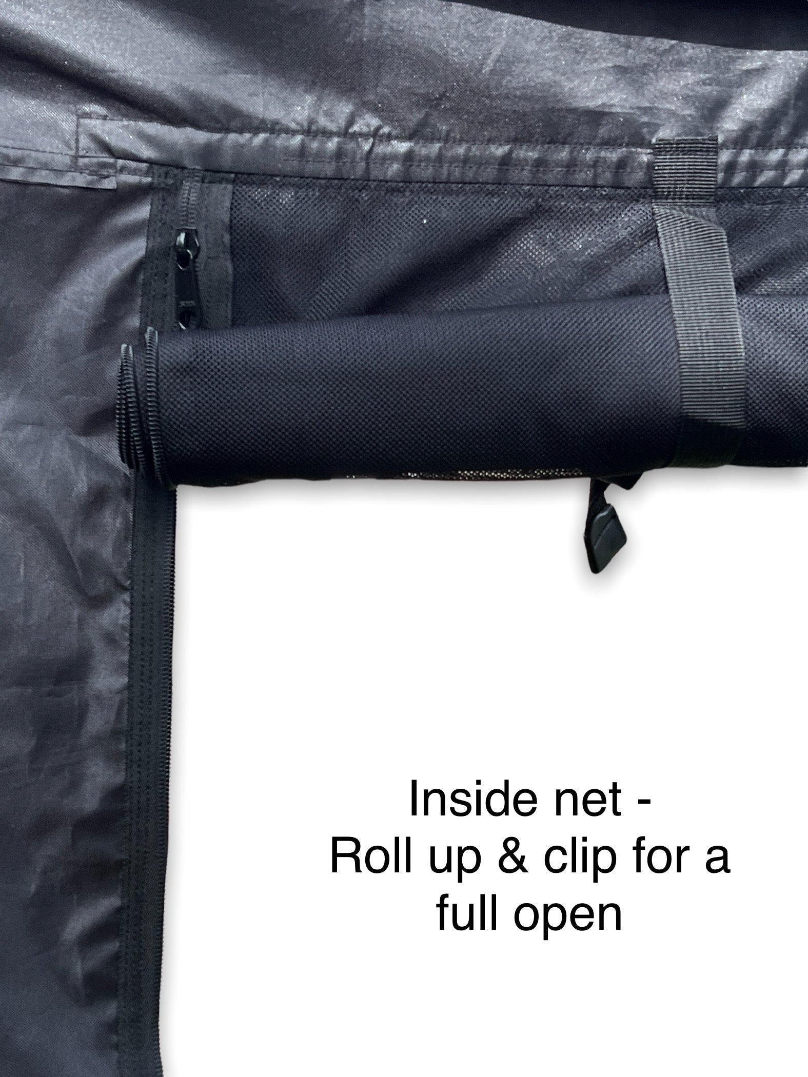 A GRADE / RETURN AS NEW VANdoûr Universal Campervan 4 in 1 Mosquito / Fly Net + Privacy Layer Med/Large
