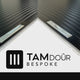 Tambour Black Door kit - BLACK HANDLE 1500mm to 2000mm tall