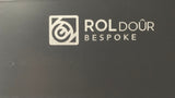 ROLdour Single Retractable door kit - Light Grey frame-TAMdour-Dark grey,door,Drak grey,retractable dark grey door,ROLdour,shower,shower door