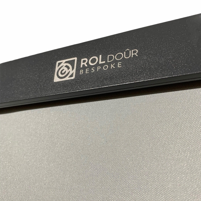 Load image into Gallery viewer, ROLdour Single Retractable door kit - Imitation steel frame-TAMdour-Dark grey,door,Drak grey,retractable dark grey door,ROLdour,shower,shower door
