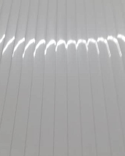 White door Kits - Silver handle from 1000mm  up to 1400mm tall