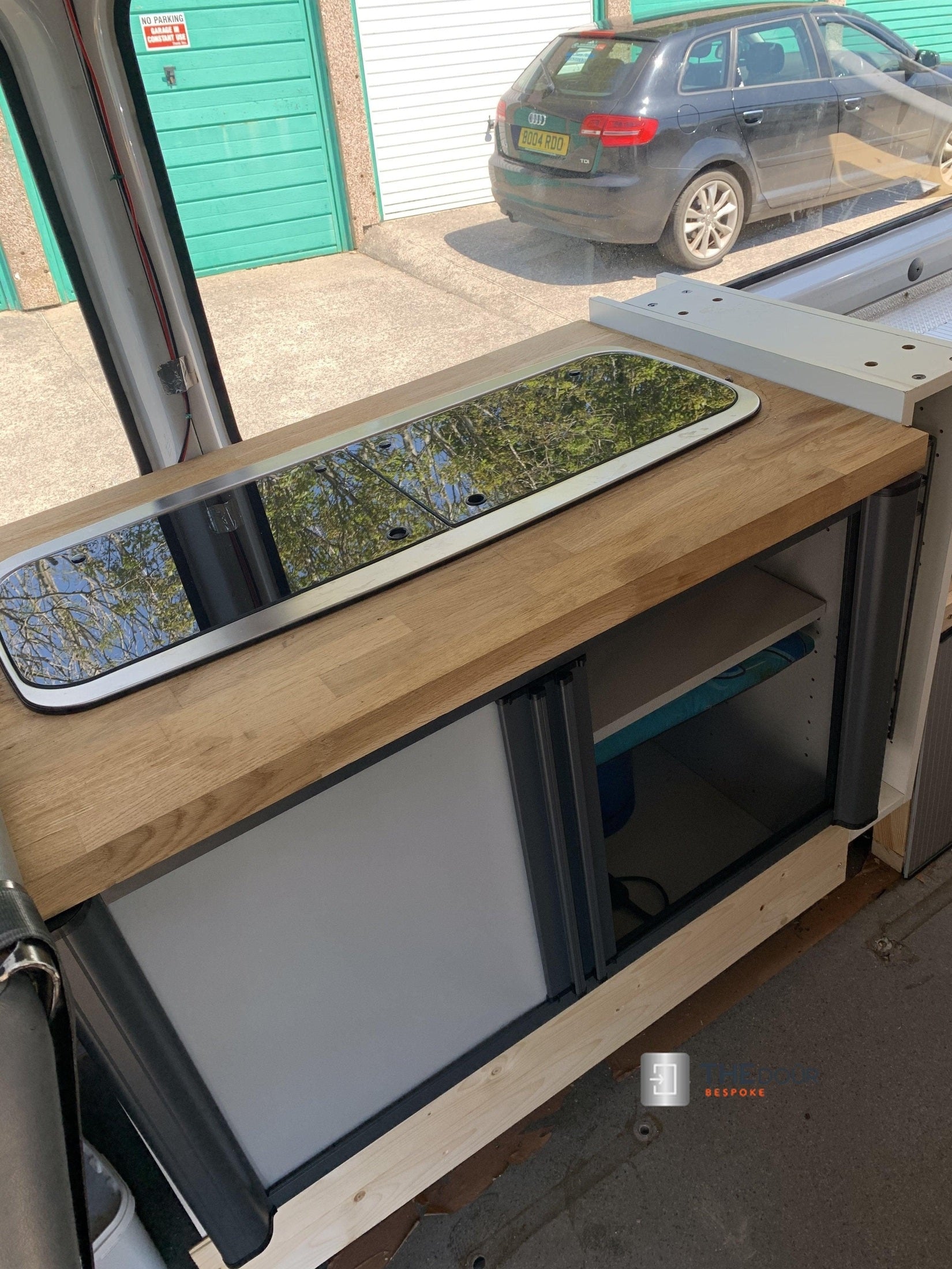 ROLdour Duo Screen Retractable door kit - Dark Brown frame 1000mm up to 2000mm tall options-TAMdour-Dark brown,door,duo screen,retractable door,retractable Roller door,ROLdour,shower,shower door