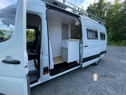 ROLdour Single Retractable door kit - Gloss Black frame-TAMdour-Dark grey,door,Drak grey,retractable dark grey door,ROLdour,shower,shower door