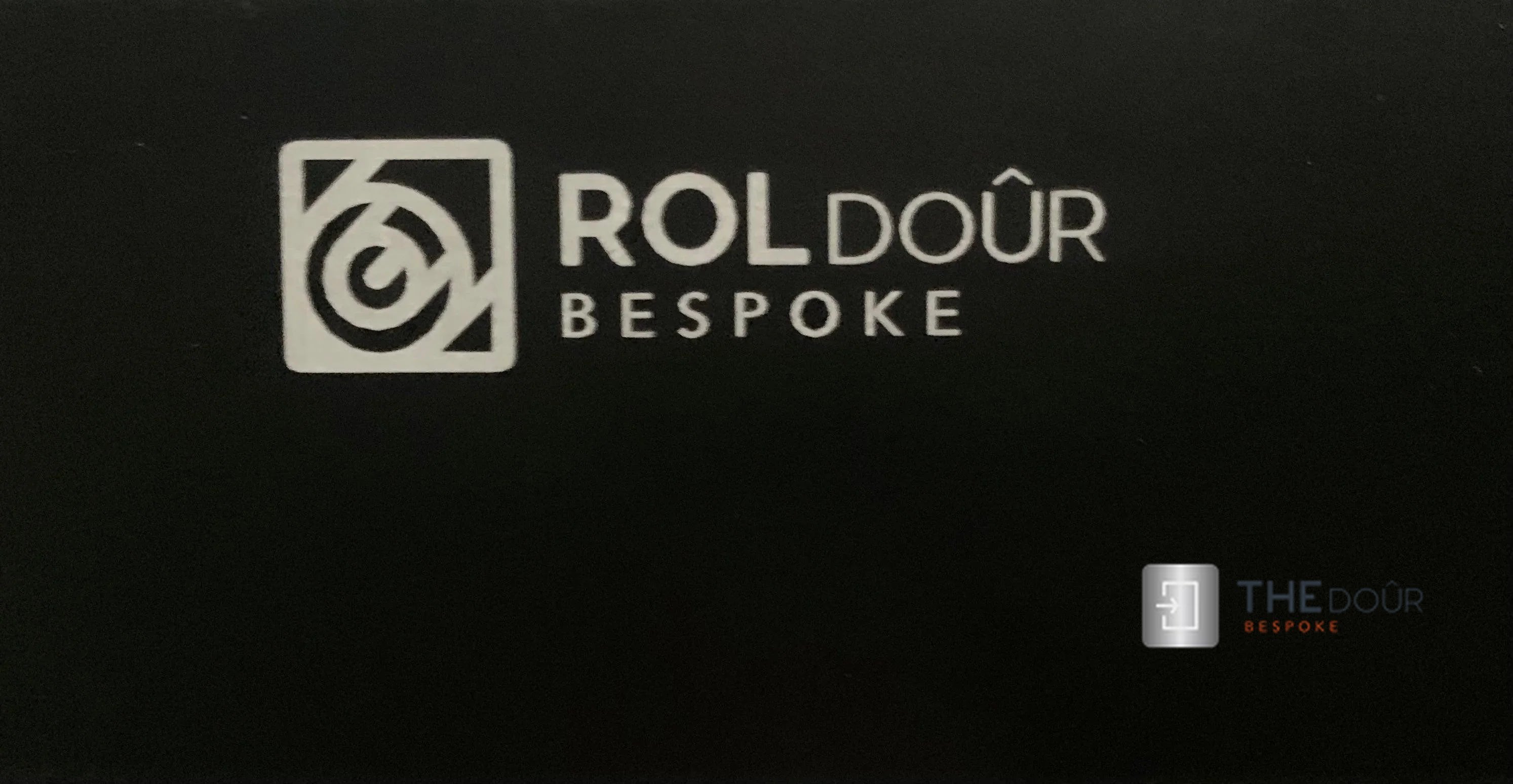 ROLdour Single Retractable door kit - Gloss Black frame-TAMdour-Dark grey,door,Drak grey,retractable dark grey door,ROLdour,shower,shower door
