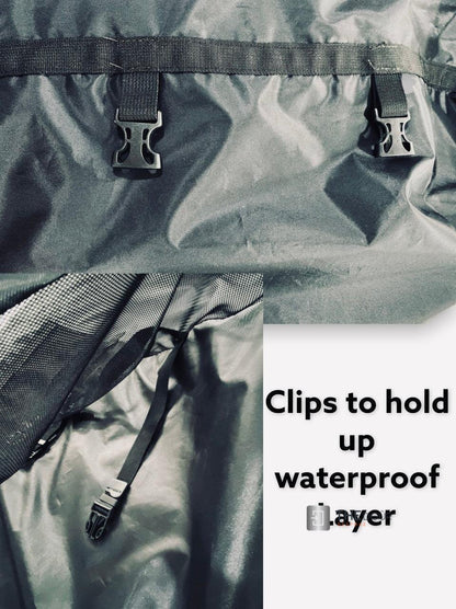 VANdour Mosquito Net Screen - Fits Small Campervans With Added Privacy Layer