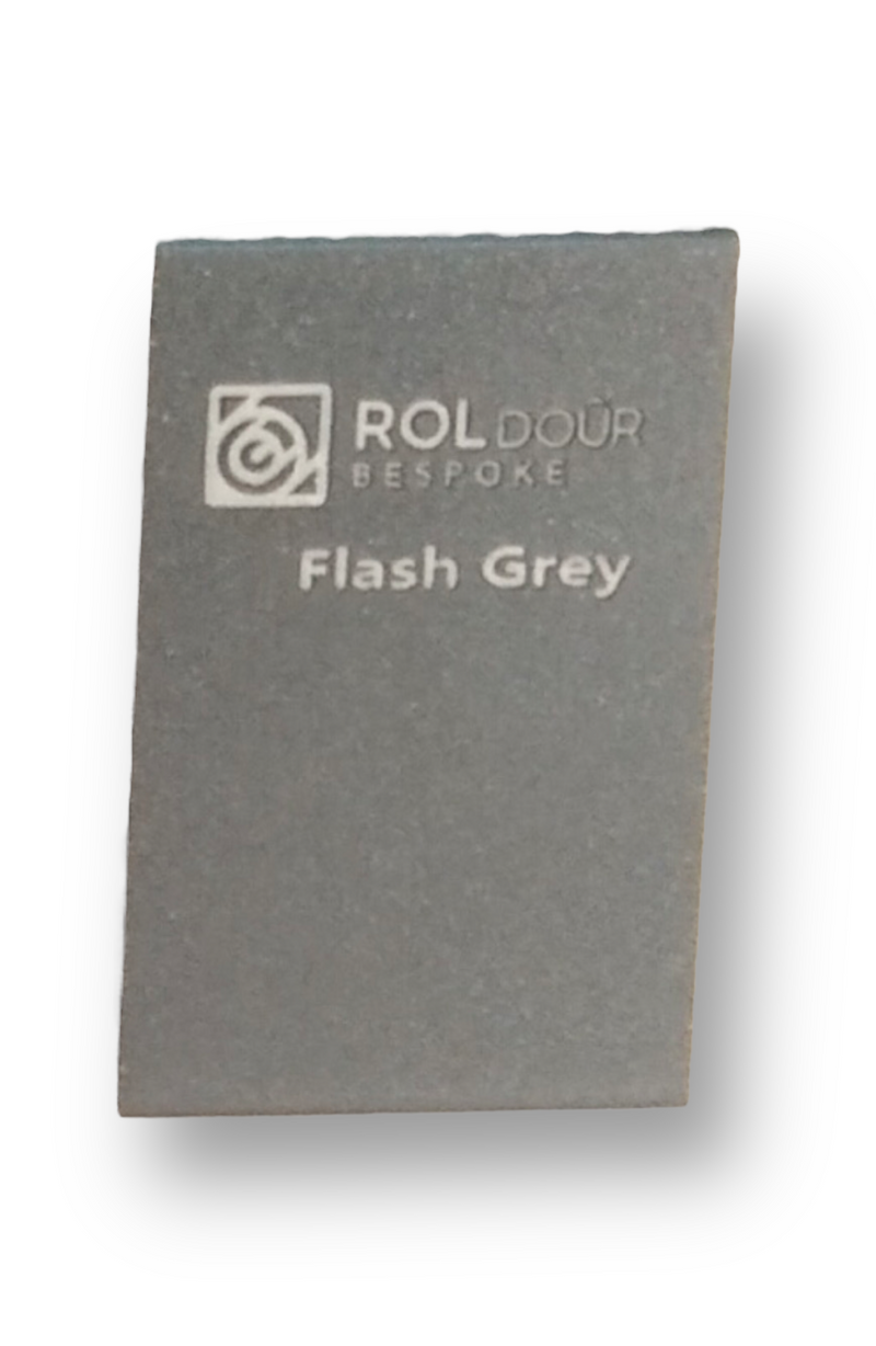 Load image into Gallery viewer, ROLdour Flash Grey Retractable Waterproof Campervan, RV Shower door kit Tambour Alternative
